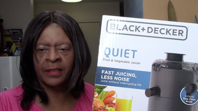  BLACK+DECKER 400-Watt Fruit and Vegetable Juice