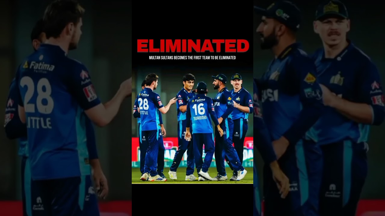 Multan sultan got eliminated 👀😓 