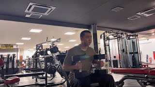 Chest Day 🔥(Dumbbells Tried to Kill Me!)