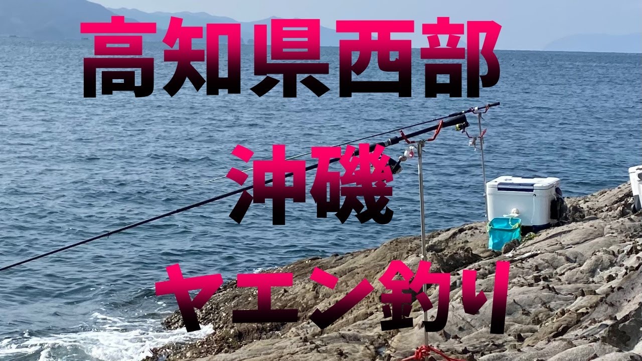 ヤエン釣り 21年3月14日 高知県宿毛市 沖磯 釣り動画