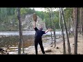 2013 Г КОРОТКАЯ ТРЕНИРОВКА С КАМНЯМИ НА РЕКЕ БАРГУЗИН, БУРЯТИЯ SHORT OUTDOORS TRAINING WITH STONES