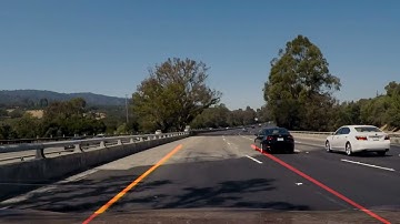Lane Detection Algorithm - Challenge Video (Improved)