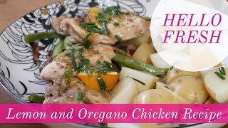 5 Days of Hello Fresh Recipes - Day 1 - Lemon and Oregano Chicken Recipe