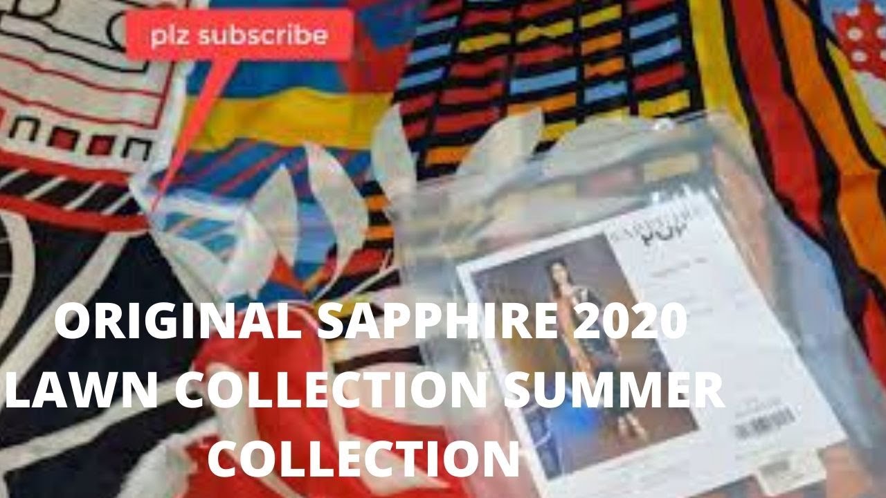sapphire unstitched lawn -  sapphire  lawn dresses 2020 | pakistani lawn unstitched suits