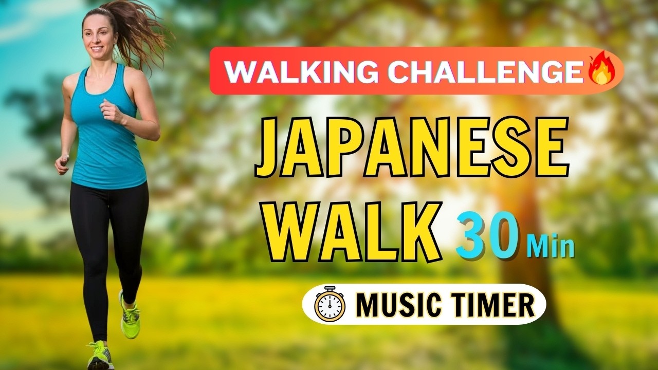 30-Minute Walking Workout to Lose Belly Fat & Slim Your Waist!