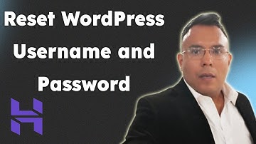 How To Reset WordPress Username and Password From cPanel  Change wordpress password i hostinger 2025