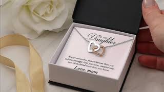 Interlocking Hearts Necklace