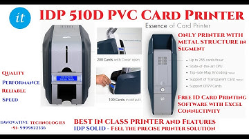 #IDP #SOLID510 Printer #Demonstration #DEMO #CARD PRINTER #ID CARD PRINTER