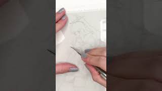 アイシースクリーンを削って髪の毛にハイライト入れてみた
