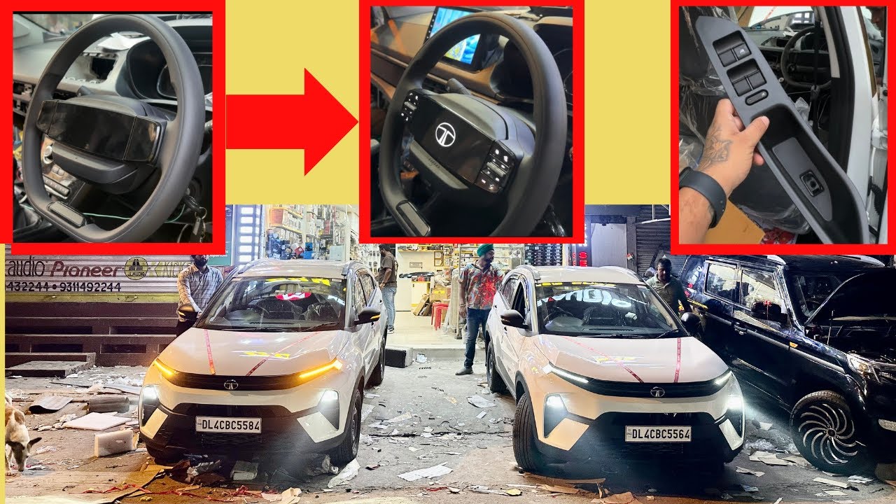 Nexon 2023 🫨 OEM Steering & OEM Power Window New Nexon 2023 Tata