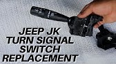 multifunction turn signal switch replacement 2002 Jeep Wrangler - YouTube