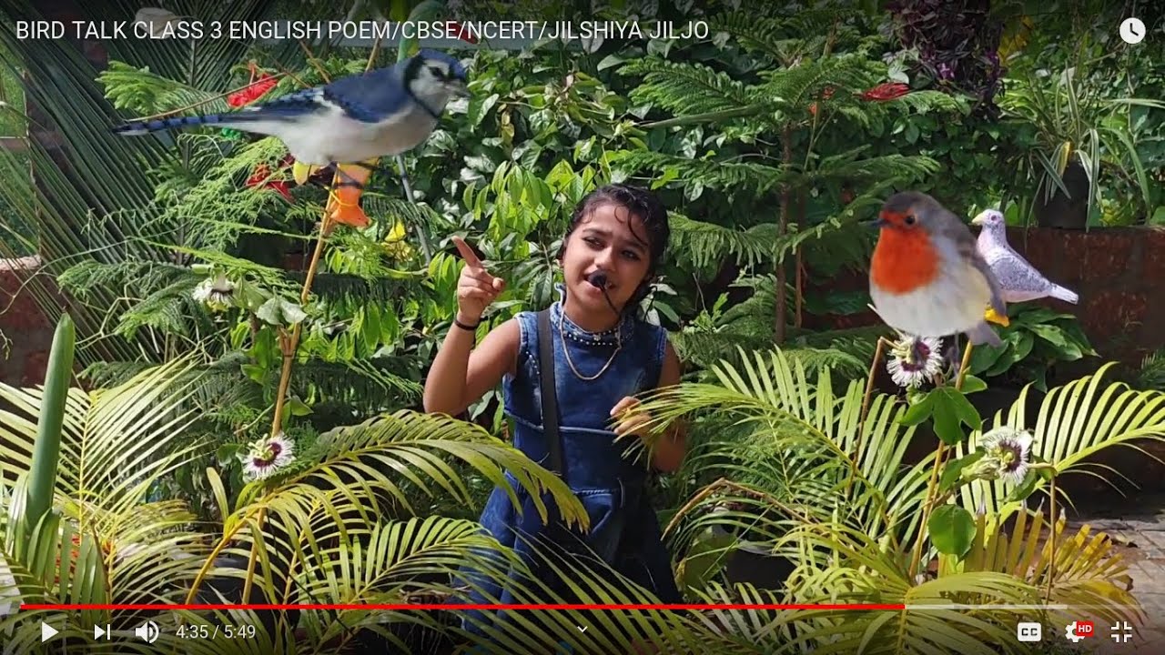 BIRD TALK / UNIT 2 / CLASS 3 /ENGLISH POEM/EXPLANATION AND QUESTION