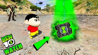 Shinchan Becomes Ben 10 Aliens In Gta 5|Mr SASI|