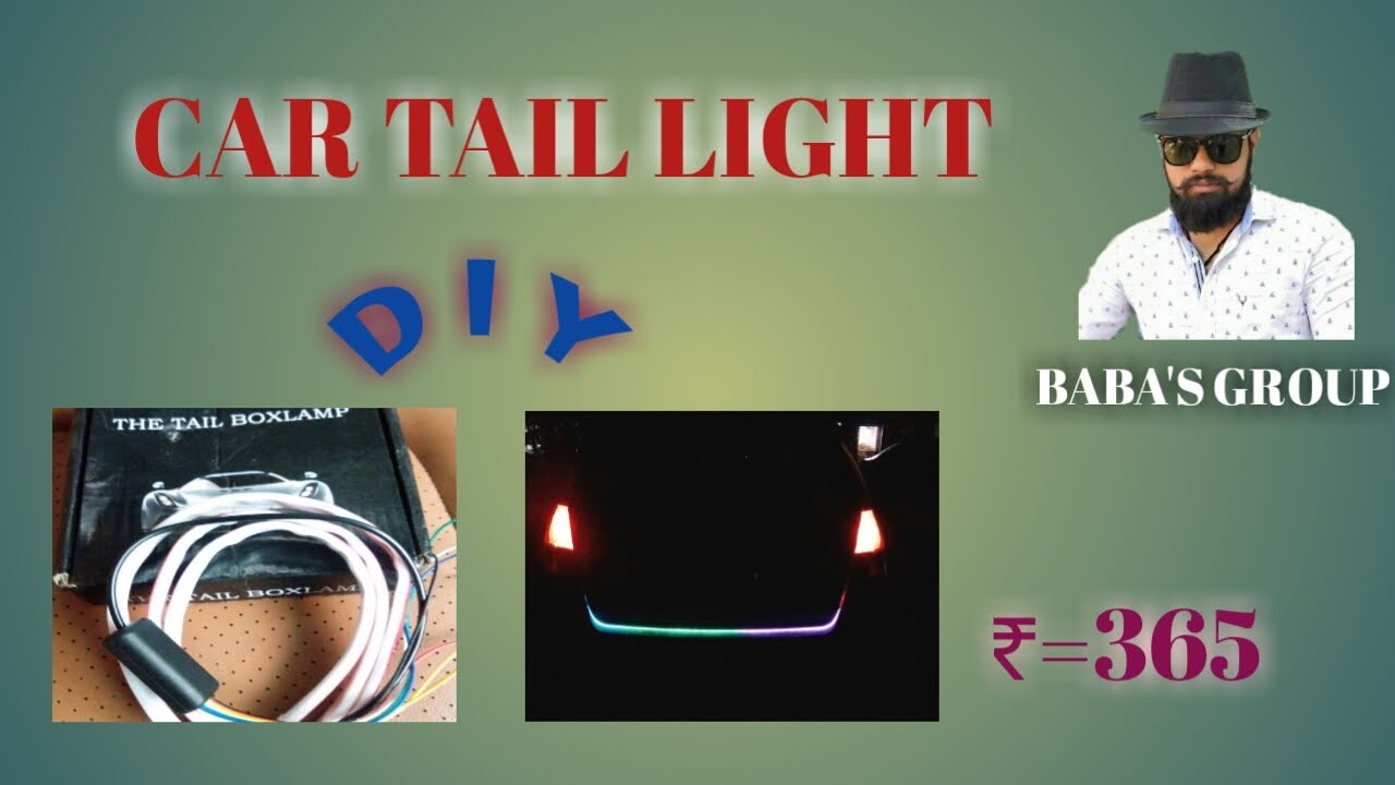 How To Install Car Tail light - YouTube