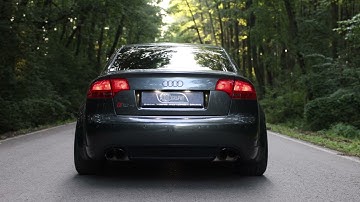 BRUTAL 1150HP AUDI RS4 B7 2.7 BiTurbo launch - Most insane Audi launch ever?