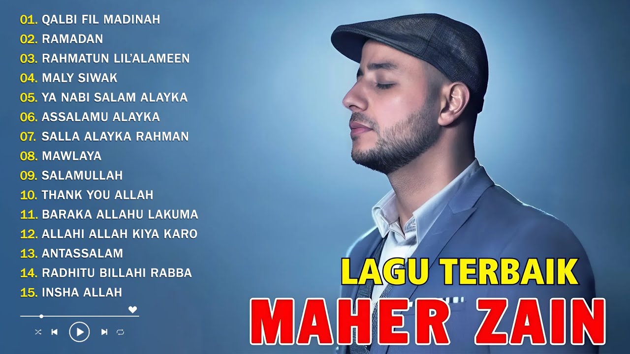 Kumpulan Lagu Sholawat 🌜 Maher Zain Full Album 2025 🌼 أغاني ماهر زين التي يجب عليك الاستماع إليها