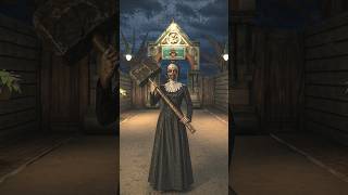 I am running From Nun Haunted 💀 School 🎒 #shorts #viral  #gaming #comedy #horror