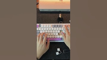 Soft and Creamy Mechanical keyboad just sound like?