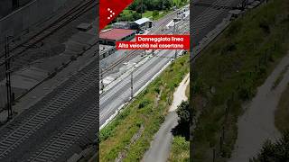 Danni alla linea ad Alta velocità nel casertano: sopralluogo della polizia scientifica per i rilievi