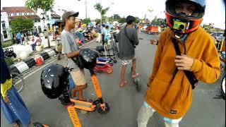skuter taman Pancasila kota tegal