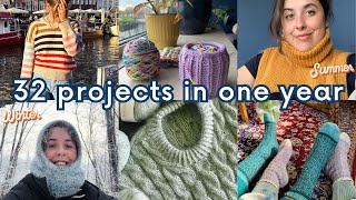 Here's ALL of my Finished Knitting & Crochet Projects of 2023