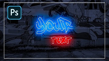 NEON GLOW TEXT EFFECT ON ANDROID || PS TOUCH  || NEW TRICKS #NEONTEXT