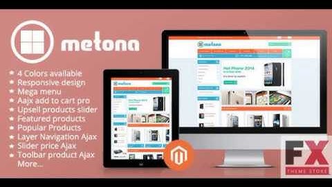 Preview Metona - Responsive Magento Theme TForest