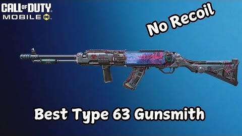 The Ultimate Type 63 Gunsmith Build With Zero Recoil