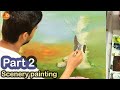 🔴Scenery acrylic painting for beginners: Part 2 | Episode #359