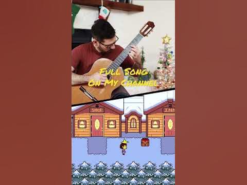 Snowdin Town - Undertale - Merry Christmas! #classicalguitar #