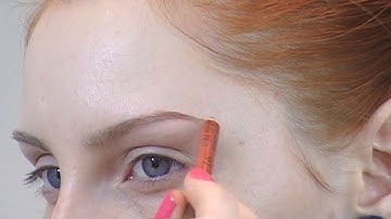 Updated Eyebrow Routine Makeup Tutorial For Redheads / Pale Fair Skin