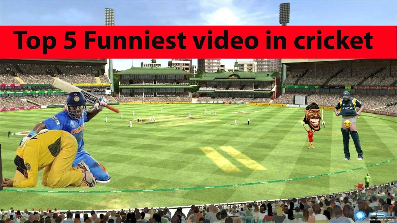 Top 5 funniest moments in cricket - YouTube