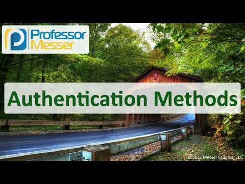 Authentication Methods -