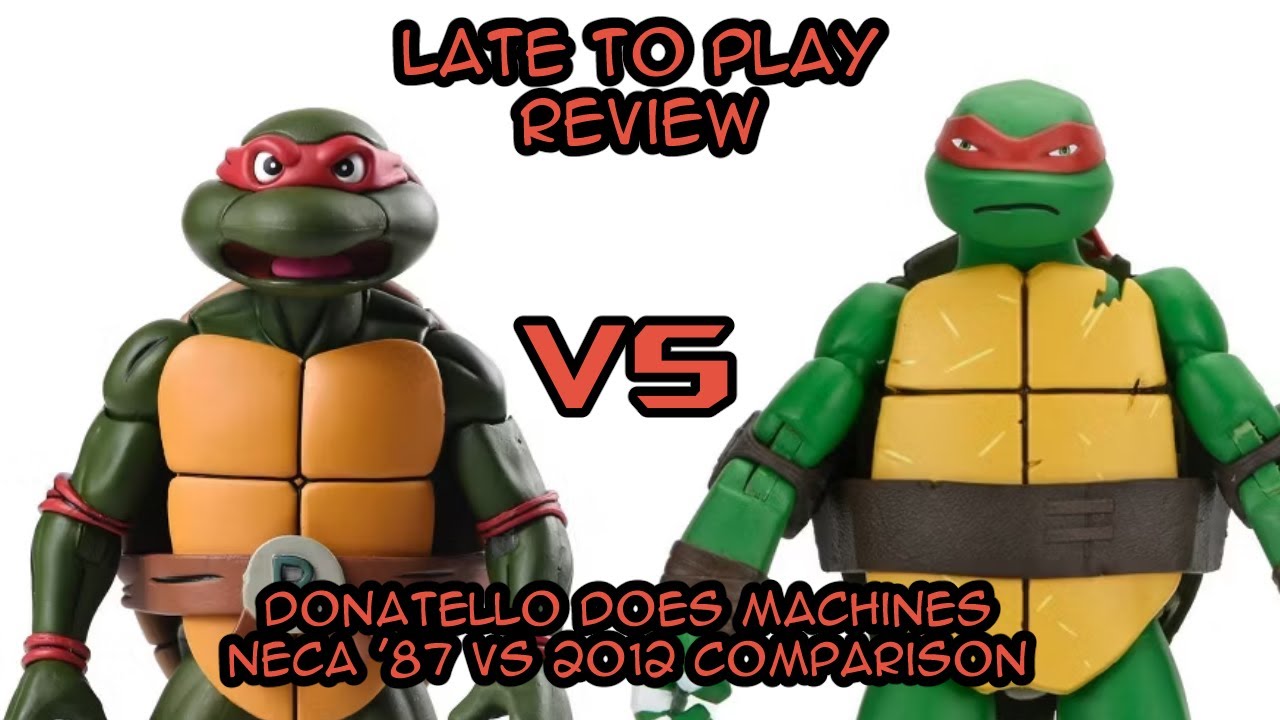 Filling the Shelves - NECA '87 vs 2012 Rapheal