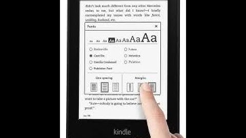What Font and Font sizes are best for an ebook?
