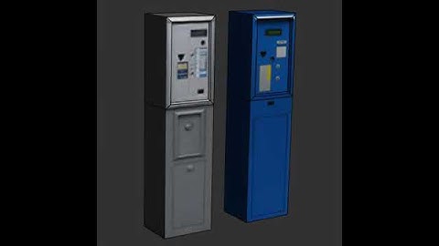 parking meter  3D model from CGTrader.com