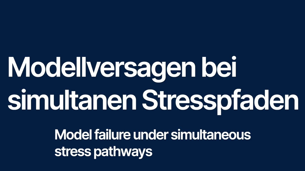 Modellversagen bei simultanen Stresspfaden — Model failure under simultaneous stress pathways