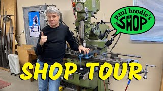 Shop Tour! Motorcycles, tools, and essential framebuilding jigs - with Paul Brodie