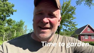 Working Up a Garden with a Massey Ferguson 35 & 9-Foot Disc Harrow