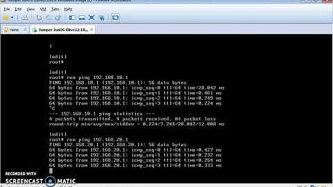 Basic Juniper Firewall configuration.