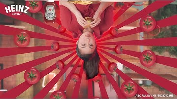 Dare to Turn It Upside Down with Heinz Tomato Ketchup! Number 1 in the World!