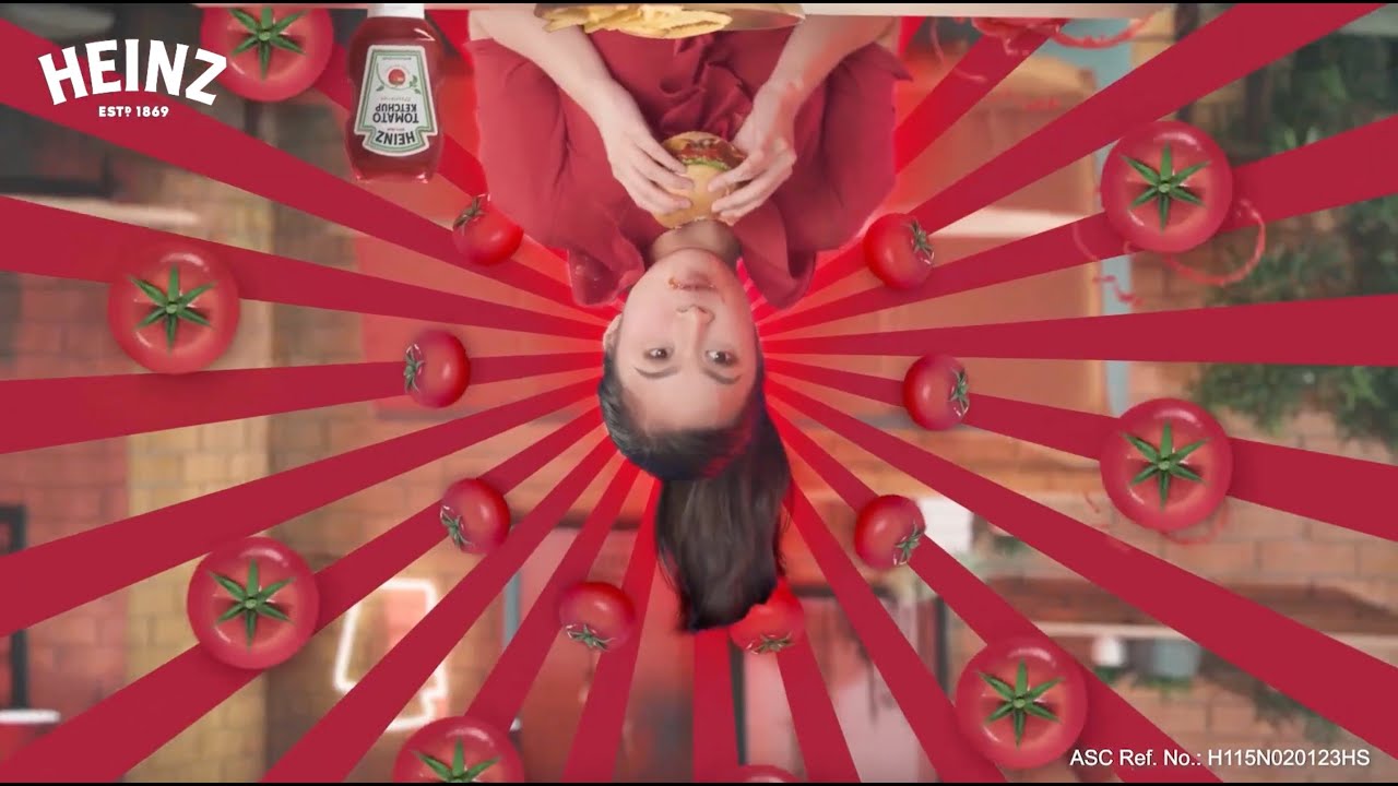 Dare to Turn It Upside Down with Heinz Tomato Ketchup! Number 1 in the ...