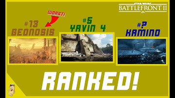 Ranking EVERY Map in Battlefront 2! wiggleburrito