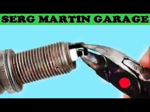 Автомобильная хитрость и реальный эффект ОБРЕЗАНИЯ бокового электрода свечи зажигания