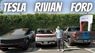 Rivian & Ford Costs Charging at a Tesla Supercharger (Tesla Owners Hate This!!) by Everyday Chris 13,237 views 1 month ago 8 minutes, 1 second