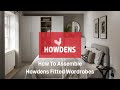 How to assemble howdens fitted bedroom wardrobes