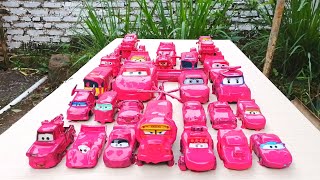 Clean up muddy minicar & Disney pixar car convoys! Play in the garden #1