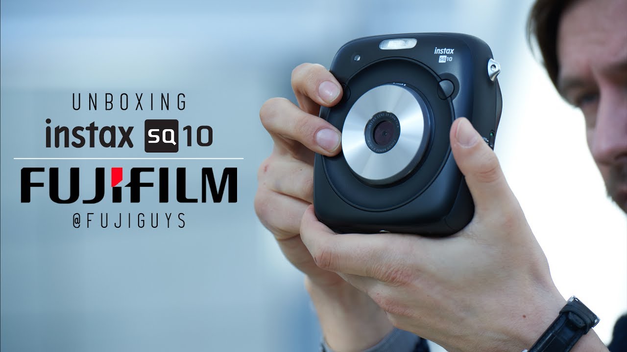 Weg huis Concessie breng de actie Fuji Guys - FUJIFILM instax SQ10 - Unboxing and Getting Started - YouTube