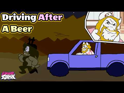 FNF Driving After A Beer Asgore Vs Dess Deltarune Friday Night Funkin 