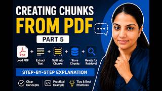 Creating Chunks from PDF Using LangChain | Text Splitter Explained | RAG Chatbot Tutorial Part 5